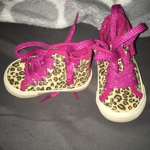 Cheetah print sneakers